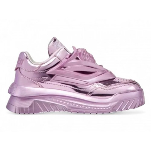 Versace Odyssey Low Top Metallic Purple - мужская сетка размеров
