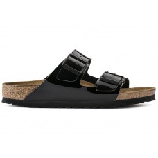 Женские Birkenstock Arizona Birko-Flor Patent Black (W)