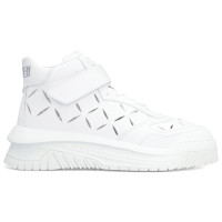 Versace Odissa High Top Sneaker Cut-Out Optical White