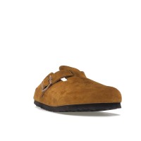 Birkenstock Boston Soft Footbed Suede Mink