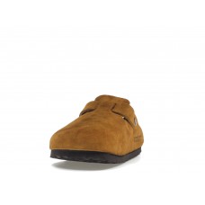 Birkenstock Boston Soft Footbed Suede Mink