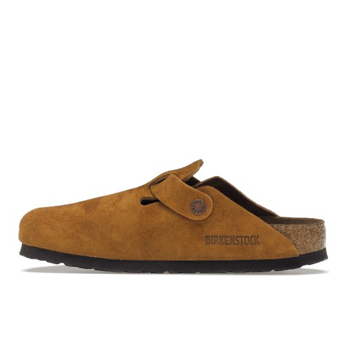 Birkenstock Boston Soft Footbed Suede Mink - мужская сетка размеров