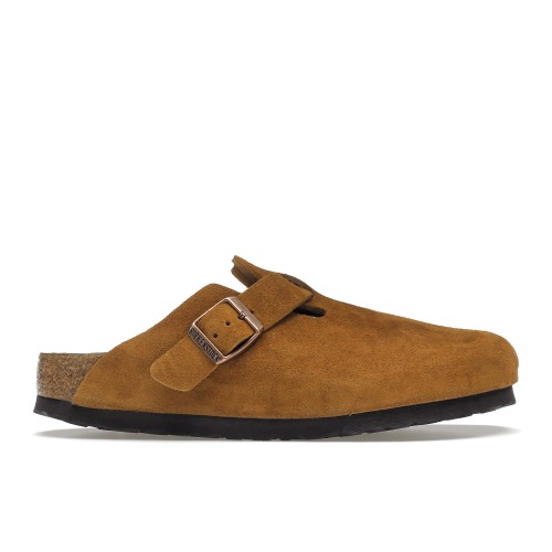 Birkenstock Boston Soft Footbed Suede Mink - мужская сетка размеров