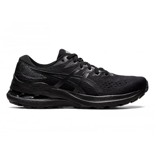 ASICS Gel-Kayano 28 Black Graphite Grey - мужская сетка размеров