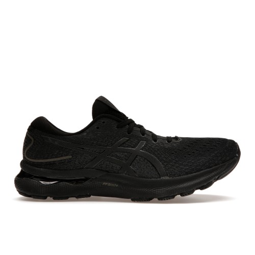 Кроссы ASICS Gel-Nimbus 24 Triple Black - мужская сетка размеров