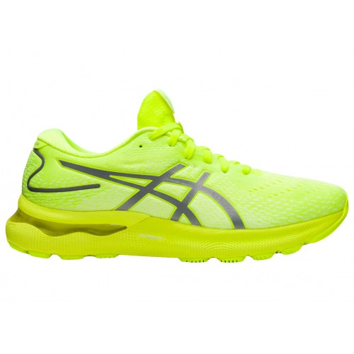 Кроссы ASICS Gel Nimbus 24 Safety Yellow - мужская сетка размеров