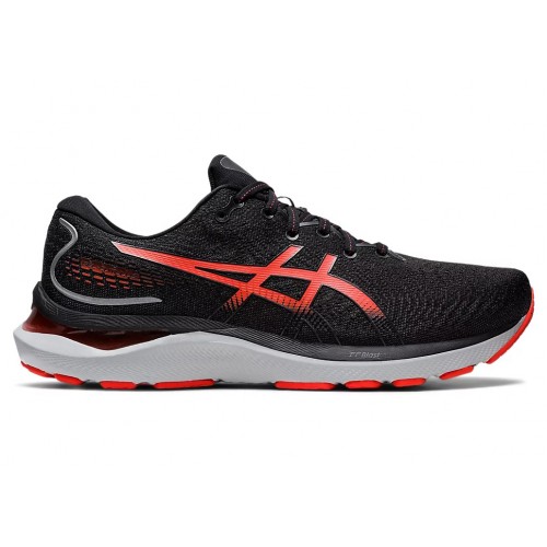 Кроссы ASICS Gel-Kayano 29 Black Cherry Tomato - мужская сетка размеров