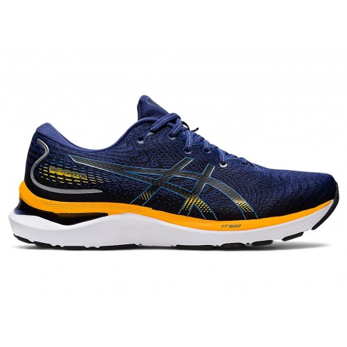 Кроссы ASICS Gel-Kayano 29 Deep Ocean Amber - мужская сетка размеров