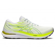 Кроссовки ASICS Gel-Kayano 29 White Velvet Pine Safety Yellow