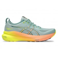 ASICS Gel-Kayano 31 Paris Light Celadon Safety Yellow
