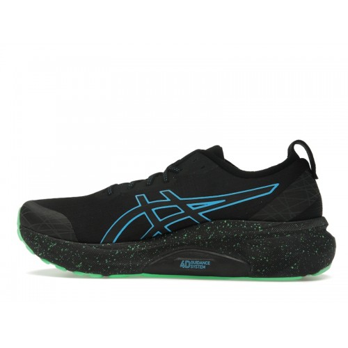 ASICS Gel-Kayano 31 Lite-Show Black Digital Aqua - мужская сетка размеров