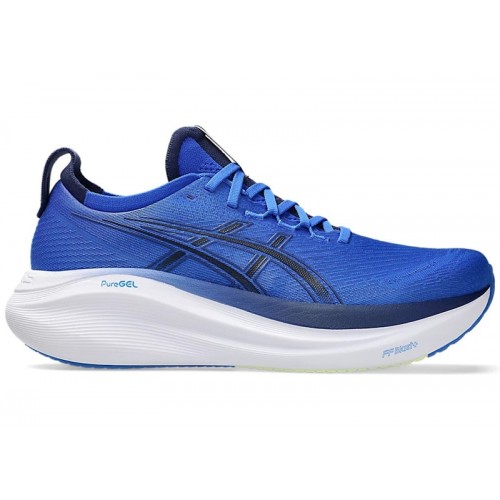 Кроссы ASICS Gel-Nimbus 27 Illusion Blue Indigo Blue - мужская сетка размеров