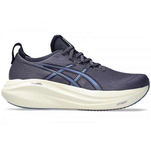 Кроссы ASICS Gel-Nimbus 27 Indigo Fog Denim Blue - мужская сетка размеров