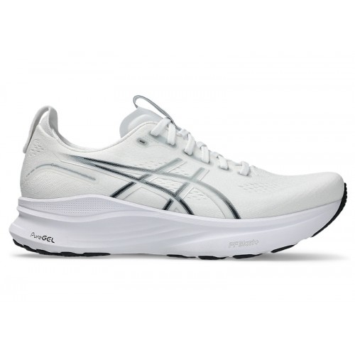 ASICS Gel-Kayano 32 White Pure Silver - мужская сетка размеров