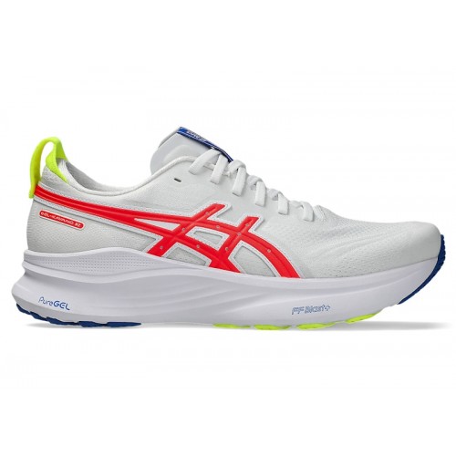 ASICS Gel-Kayano 32 Asics Track Club White Flash Coral - мужская сетка размеров