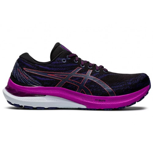 Кроссы ASICS Gel-Kayano 29 Black Violet Red Alert (W) - женская сетка размеров