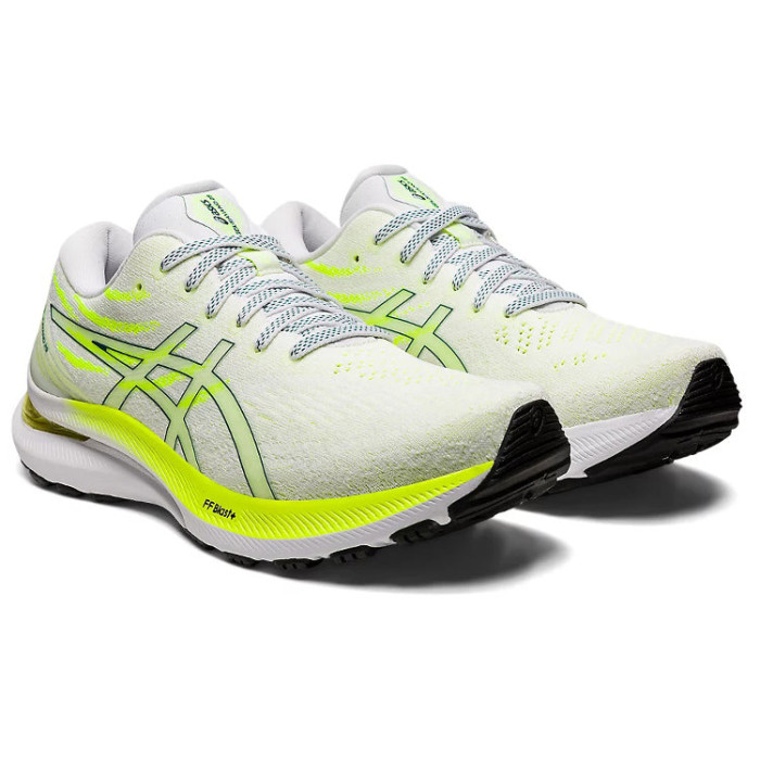 ASICS Gel-Kayano 29 White Velvet Pine Safety Yellow (W) - женская сетка размеров ASICS Gel-Kayano 29 White Velvet Pine Safety Yellow (W) - женская сетка размеров