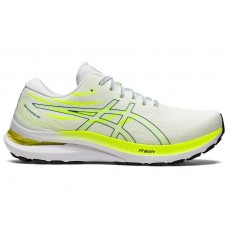 Женские кроссовки ASICS Gel-Kayano 29 White Velvet Pine Safety Yellow (W)