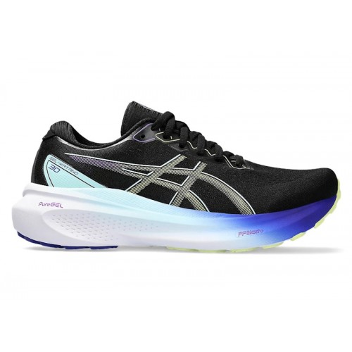 ASICS Gel-Kayano 30 Black Glow Yellow (W) - женская сетка размеров