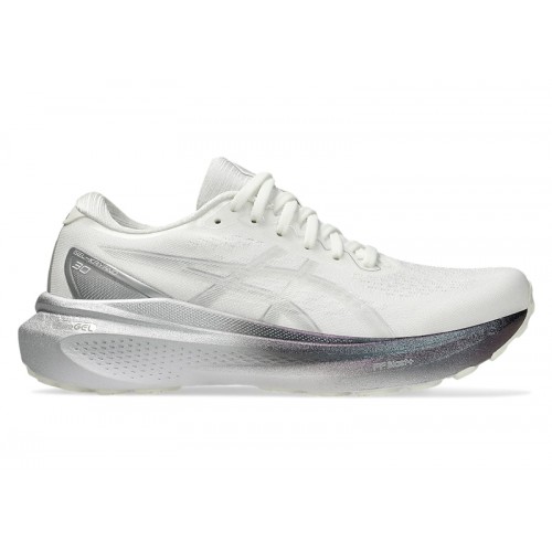 ASICS Gel-Kayano 30 Platinum Real White Pure Silver (W) - женская сетка размеров