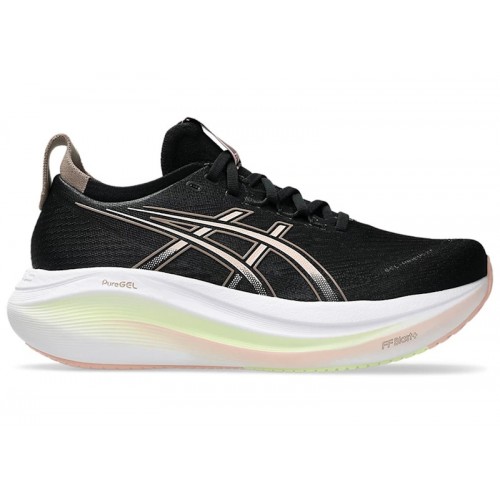 Кроссы ASICS Gel-Nimbus 27 Black Breeze (W) - женская сетка размеров