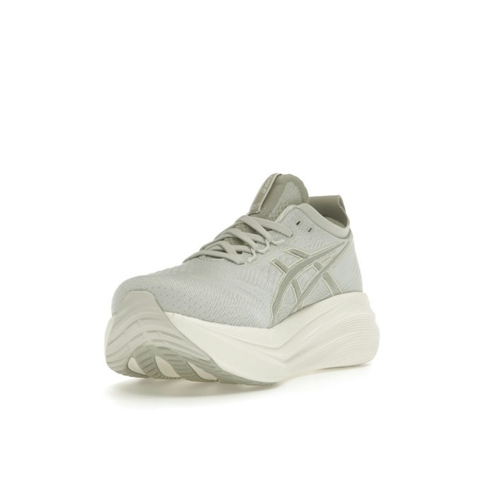 ASICS Gel-Nimbus 27 Lake Grey White Sage (W) - женская сетка размеров ASICS Gel-Nimbus 27 Lake Grey White Sage (W) - женская сетка размеров