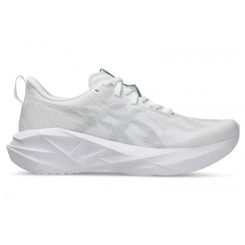 Кроссы ASICS Novablast 5 White Piedmont Grey (W) - женская сетка размеров