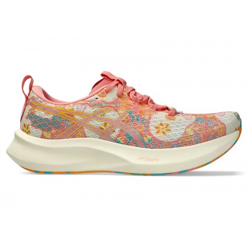 Кроссы ASICS Noosa Tri 16 Limited Edition Guava Techno Cyan (W) - женская сетка размеров