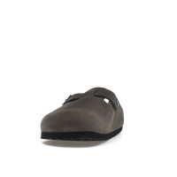 Birkenstock Boston Soft Footbed Oiled Leather Iron Grey