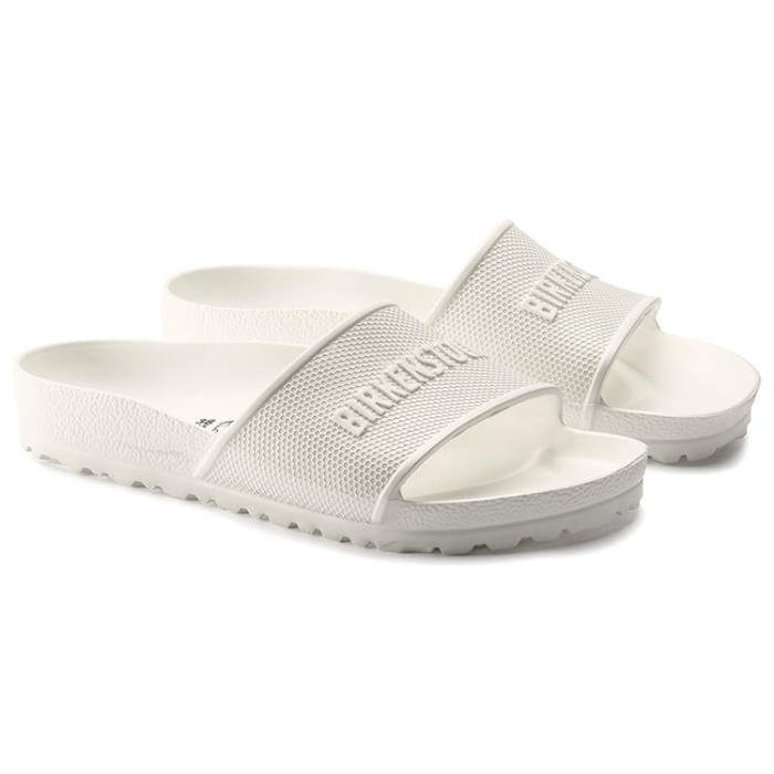 Birkenstock Barbados Essentials White - мужская сетка размеров Birkenstock Barbados Essentials White - мужская сетка размеров