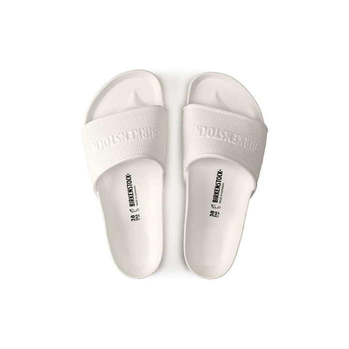 Birkenstock Barbados Essentials White - мужская сетка размеров Birkenstock Barbados Essentials White - мужская сетка размеров