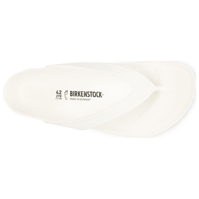 Birkenstock Honolulu Essentials White - мужская сетка размеров Birkenstock Honolulu Essentials White - мужская сетка размеров