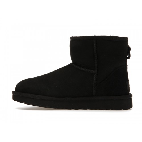 UGG Classic Mini II Boot Black (W) - женская сетка размеров