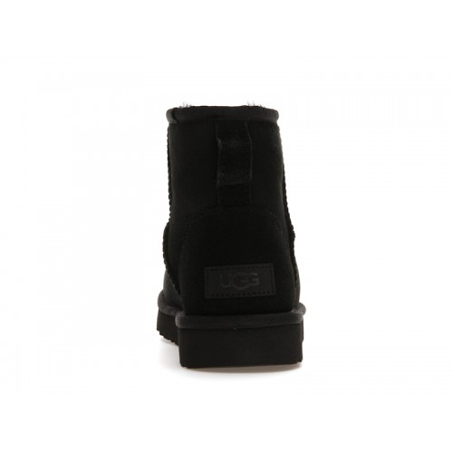 UGG Classic Mini II Boot Black (W) - женская сетка размеров