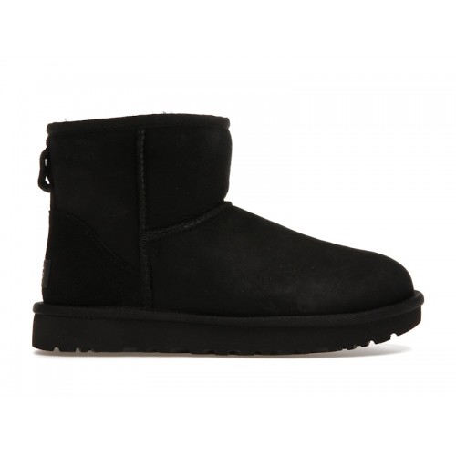 UGG Classic Mini II Boot Black (W) - женская сетка размеров