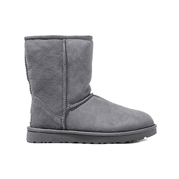 UGG Wmns Classic Short II Grey - женская сетка размеров UGG Wmns Classic Short II Grey - женская сетка размеров
