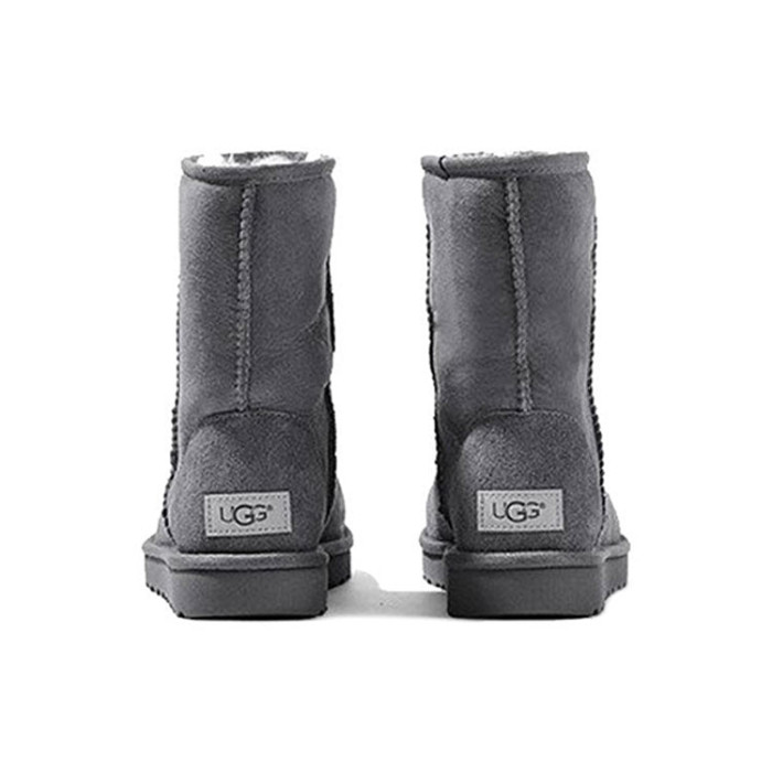 UGG Wmns Classic Short II Grey - женская сетка размеров UGG Wmns Classic Short II Grey - женская сетка размеров
