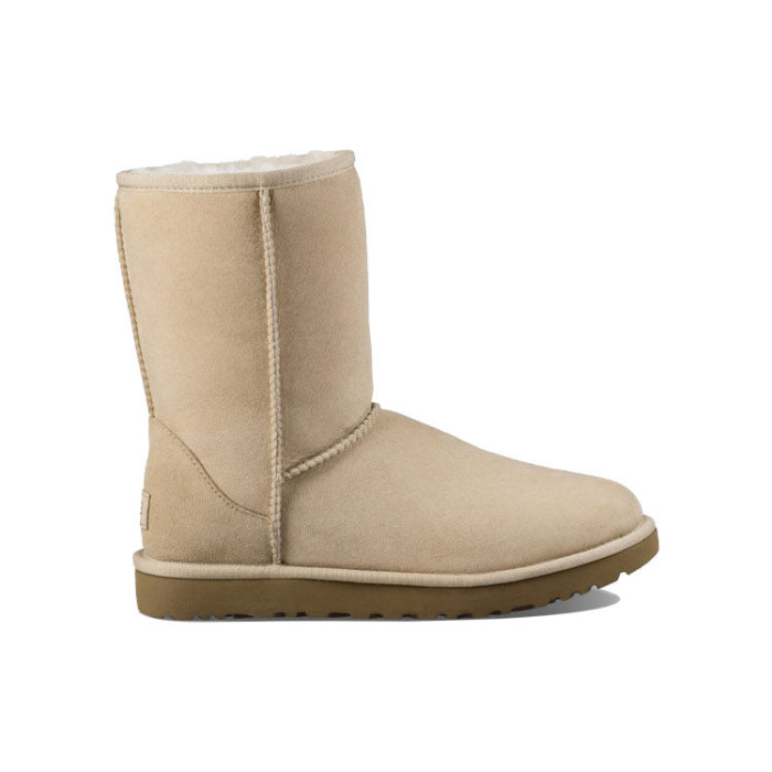 UGG Wmns Classic Short II Sand - женская сетка размеров UGG Wmns Classic Short II Sand - женская сетка размеров
