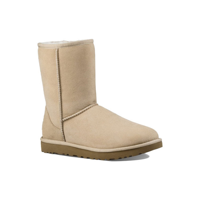 UGG Wmns Classic Short II Sand - женская сетка размеров UGG Wmns Classic Short II Sand - женская сетка размеров