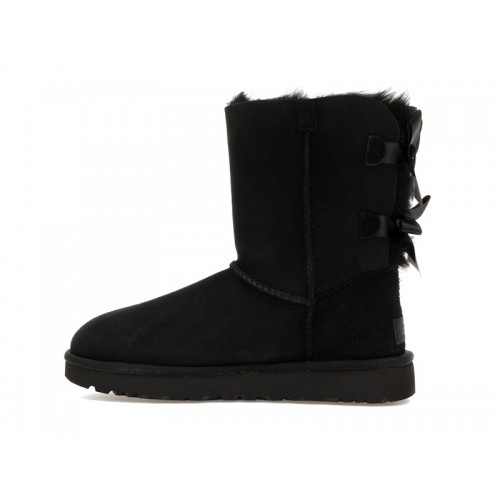 UGG Bailey Bow II Boot Black (W) - женская сетка размеров