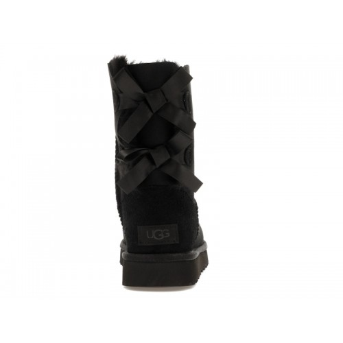 UGG Bailey Bow II Boot Black (W) - женская сетка размеров