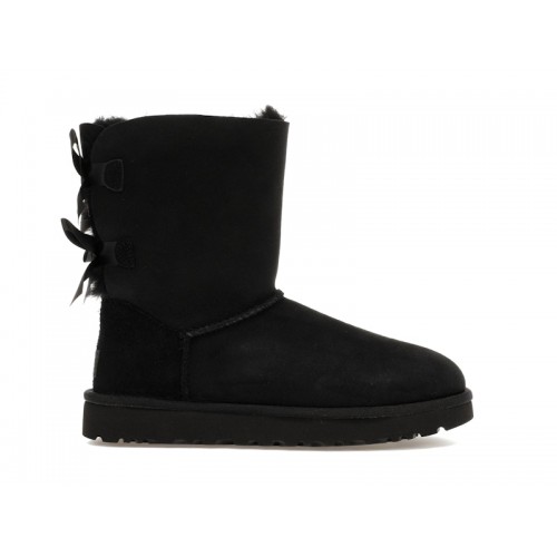 UGG Bailey Bow II Boot Black (W) - женская сетка размеров