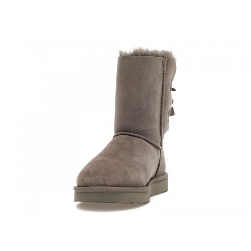 UGG Bailey Bow II Boot Grey (W) - женская сетка размеров