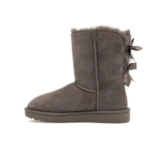 UGG Bailey Bow II Boot Grey (W) - женская сетка размеров