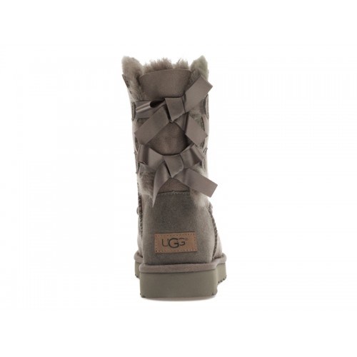 UGG Bailey Bow II Boot Grey (W) - женская сетка размеров