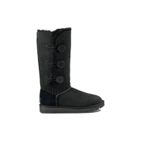 Женские UGG Bailey Button Triplet II Boot Black (W)