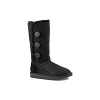 Женские UGG Bailey Button Triplet II Boot Black (W)