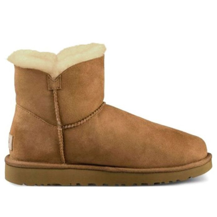 UGG Wmns Mini Bailey Button 2 Boot Chestnut - женская сетка размеров UGG Wmns Mini Bailey Button 2 Boot Chestnut - женская сетка размеров