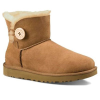 Женские UGG Mini Bailey Button II Chestnut (W)