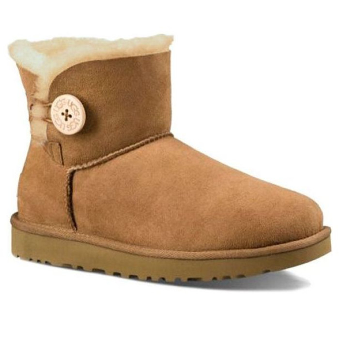 UGG Wmns Mini Bailey Button 2 Boot Chestnut - женская сетка размеров UGG Wmns Mini Bailey Button 2 Boot Chestnut - женская сетка размеров